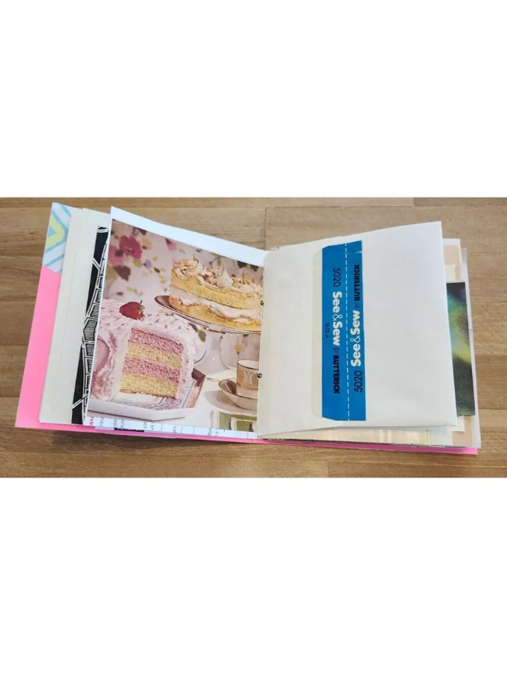 Junk Journal Handmade 96 pages Floral